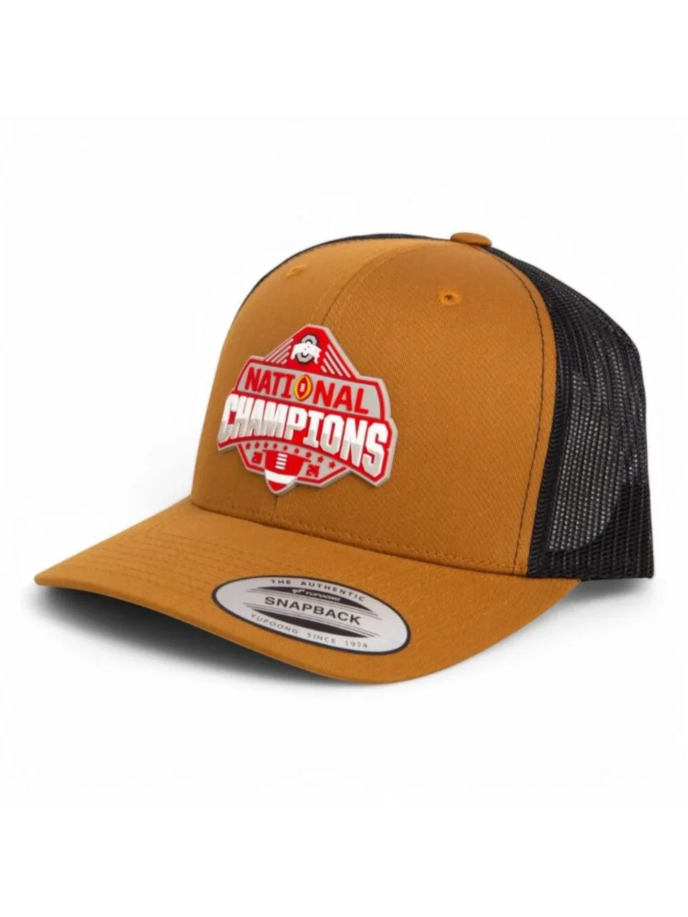 Ohio State Buckeyes 2024 CFP National Champions YP Classic Snapback Trucker Hat